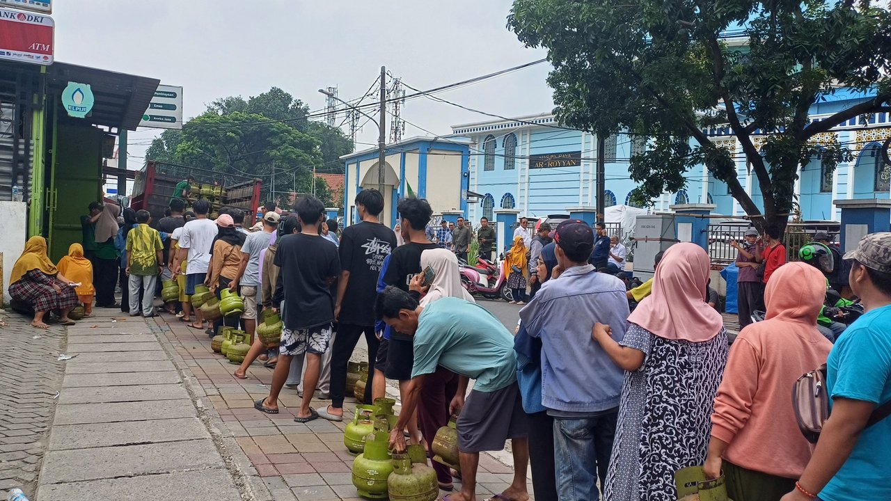 Antrean Gas LPG 3 Kg