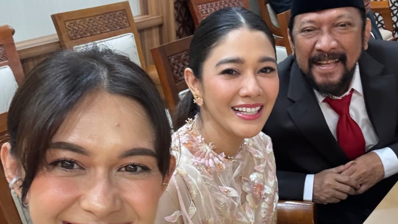Potret Nana dan Naysilla Dampingi Jamal Mirdad saat Dilantik Anggota DPR RI PAW