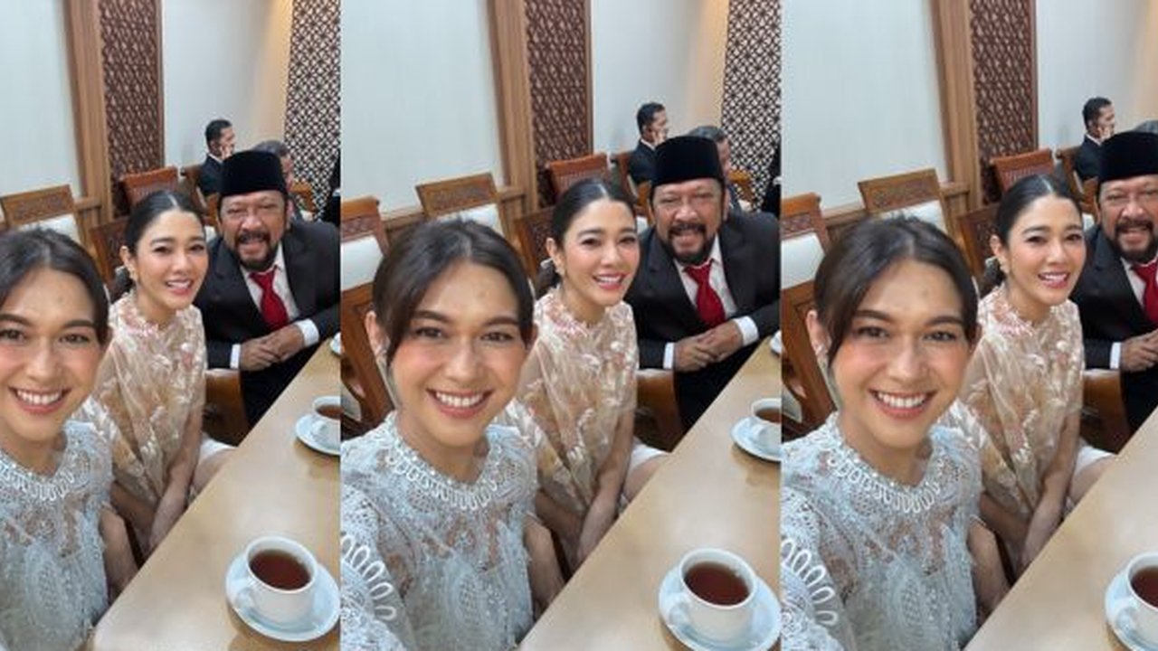 5 Potret Nana-Naysilla Dampingi Pelantikan Jamal Mirdad Sang Ayah Jadi Anggota DPR RI PAW (credit: instagram/naymirdad).