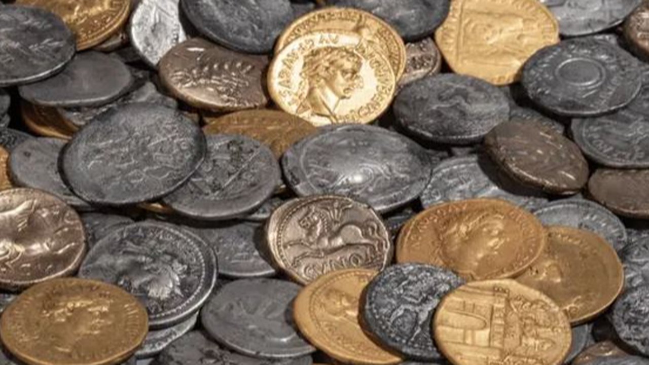 Pendetektor Metal Temukan 404 Koin Emas dan Perak Berusia 2.000 Tahun, Bergambar Kaisar Romawi dan Raja Afrika