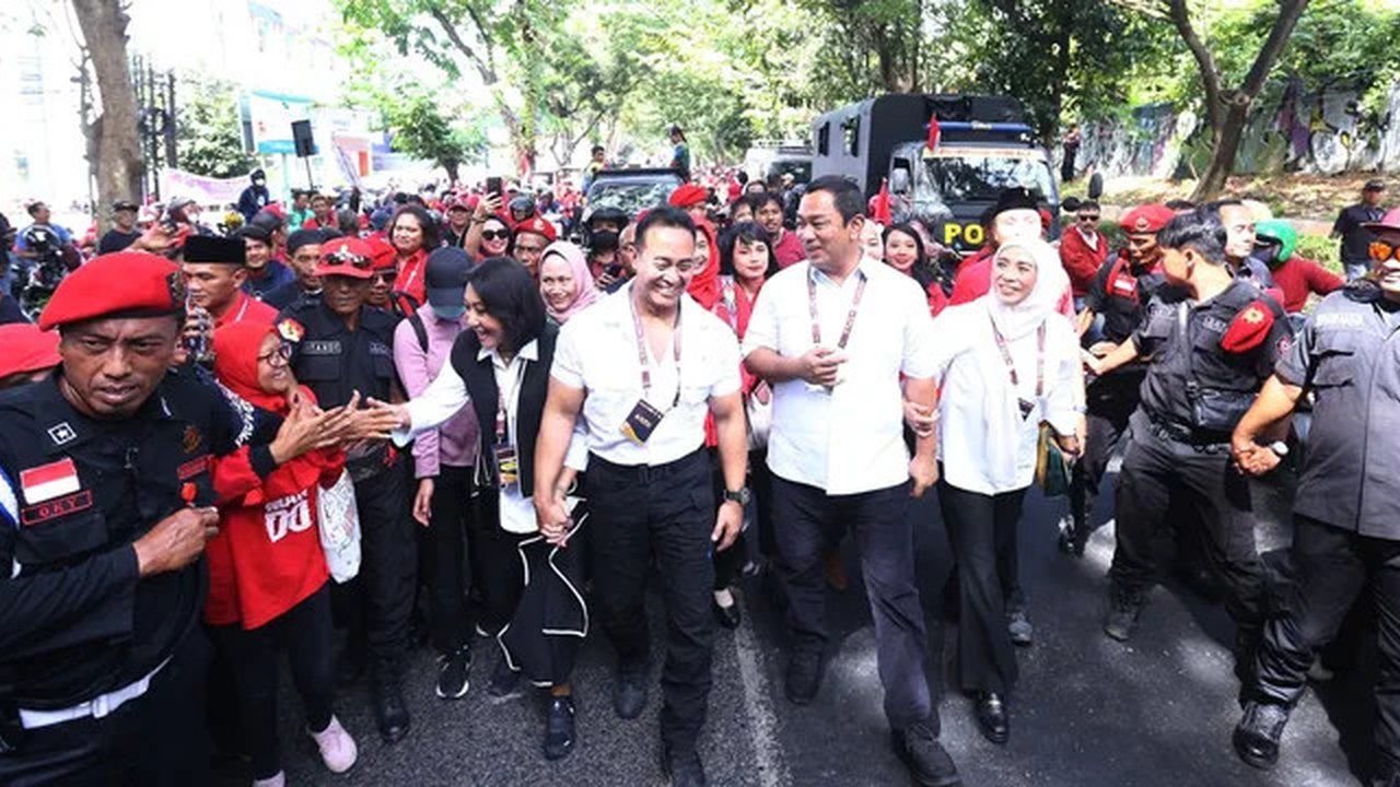Pasangan Andika-Hendi. © Liputan6.com