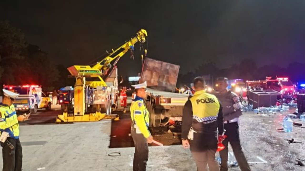 Kecelakaan di Tol Ciawi