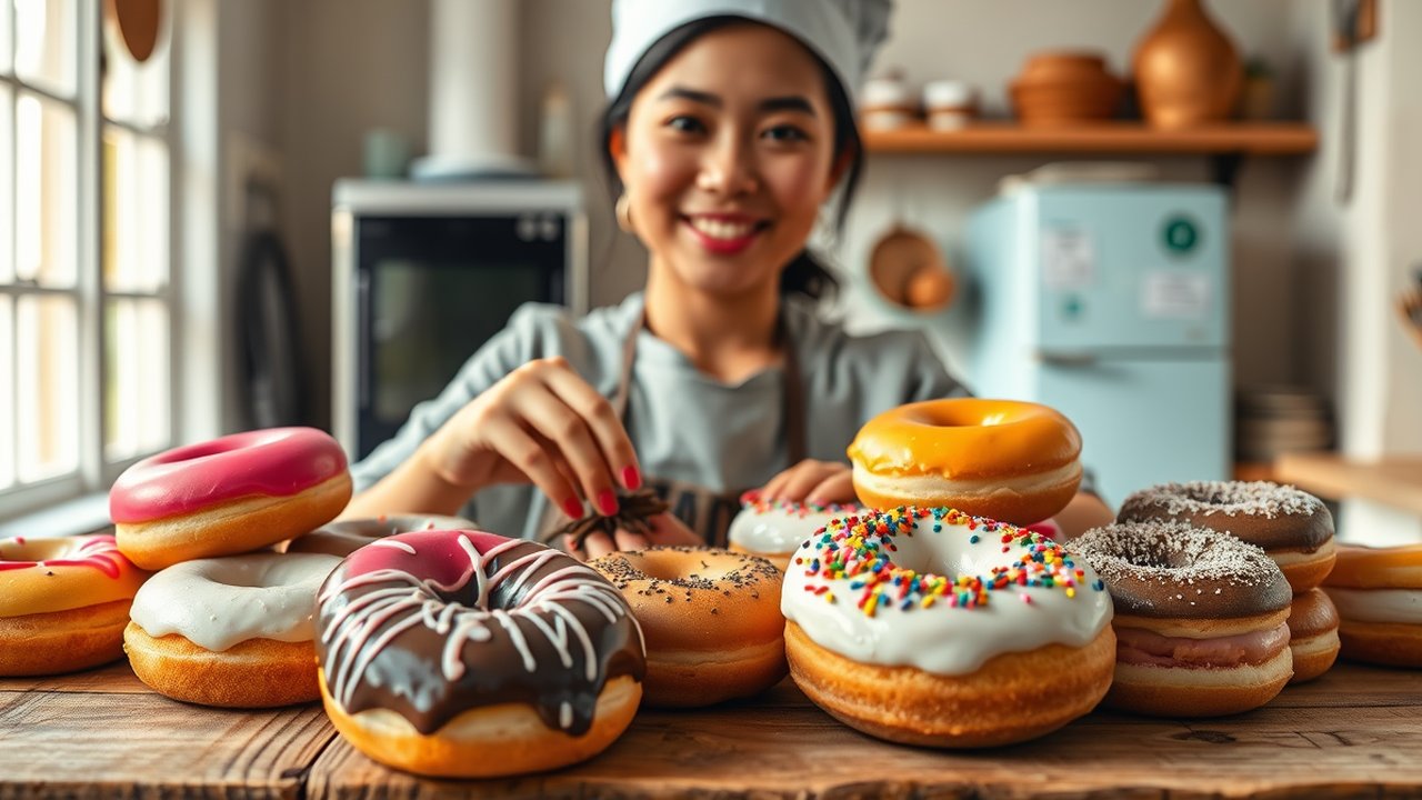 Cara Buat Donat