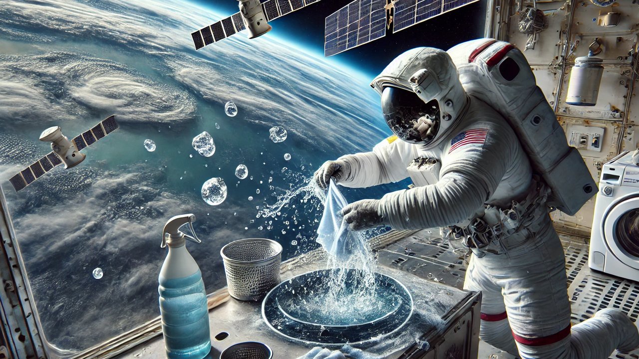 Tanpa Air, Begini Cara Astronot Mencuci Baju di Luar Angkasa