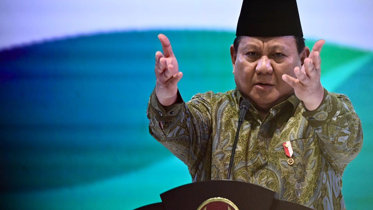 Presiden Prabowo di Harlah NU