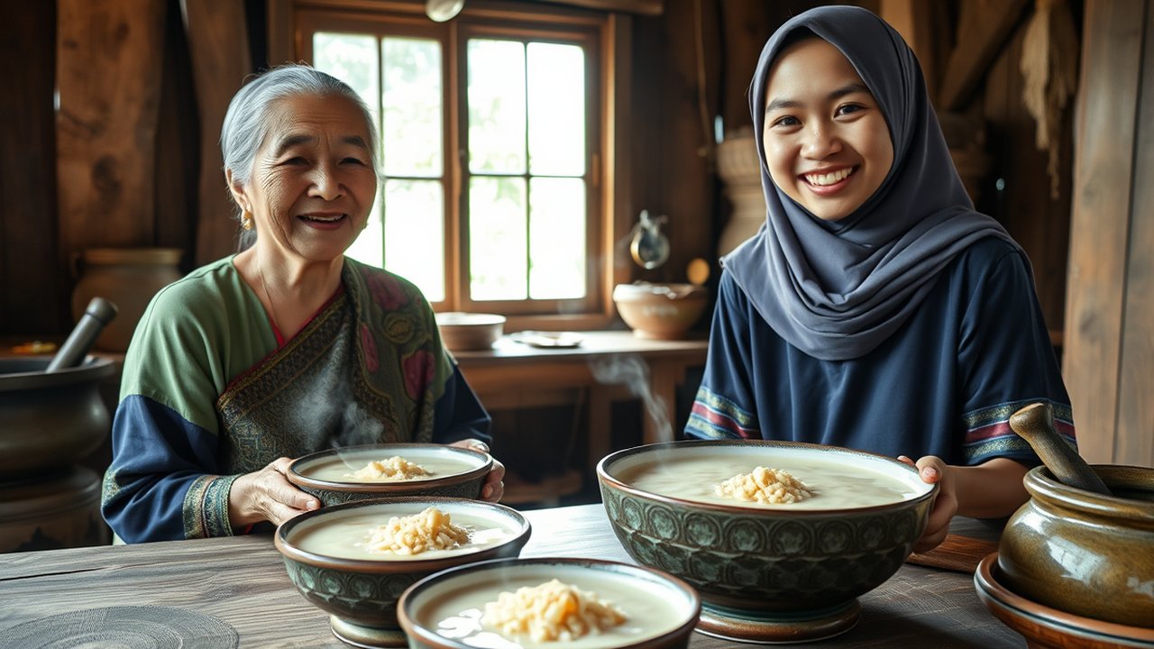Cara Buat Bubur Kacang Hijau