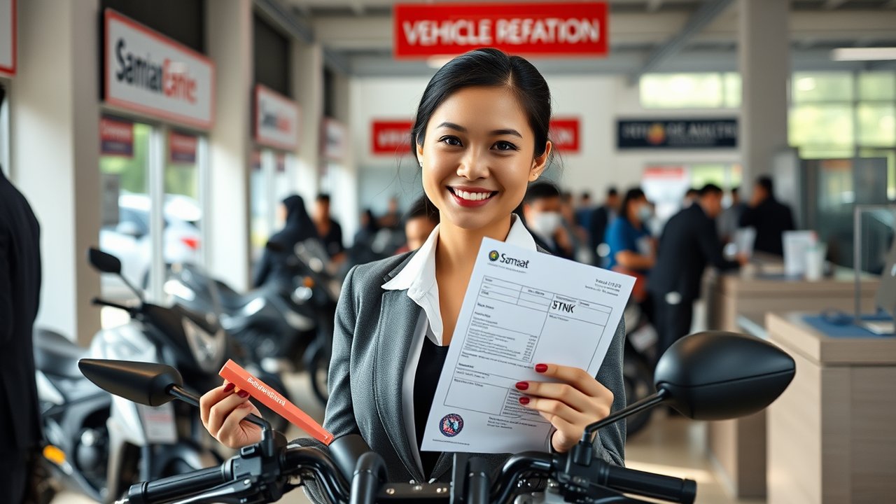 Cara Bayar Pajak Motor