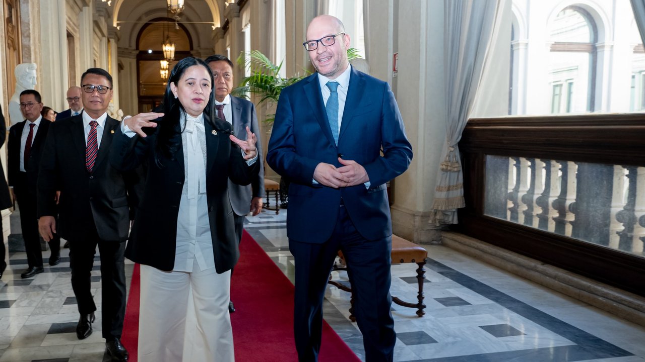 Puan bertemu pimpinan Parlemen Italia