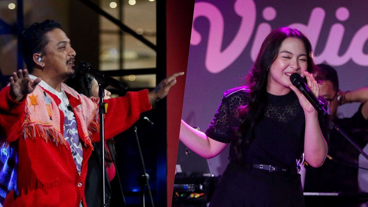 FOTO: Penampilan Sal Priadi dan Bernadya Bius Penggemar di Acara Vidio Penasaran 2025