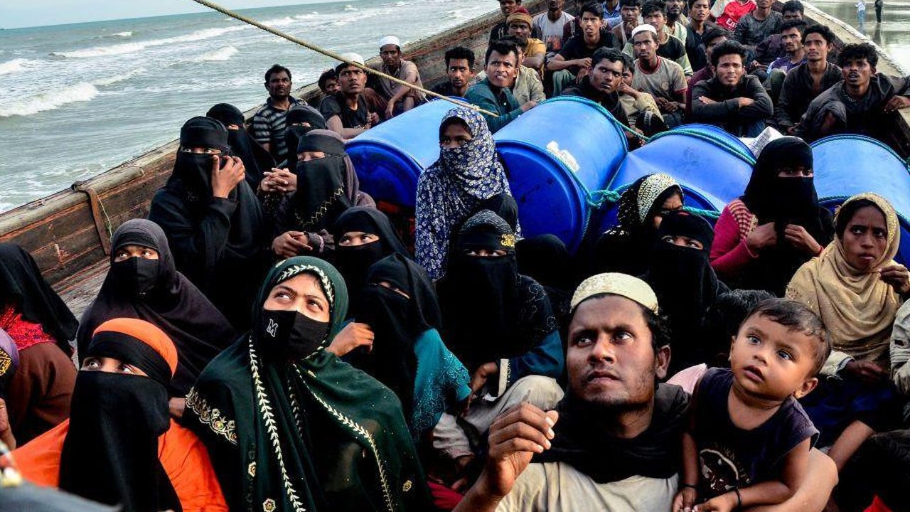 Empat WNA Rohingnya Ditetapkan Tersangka Penyelundupan Manusia ke Aceh