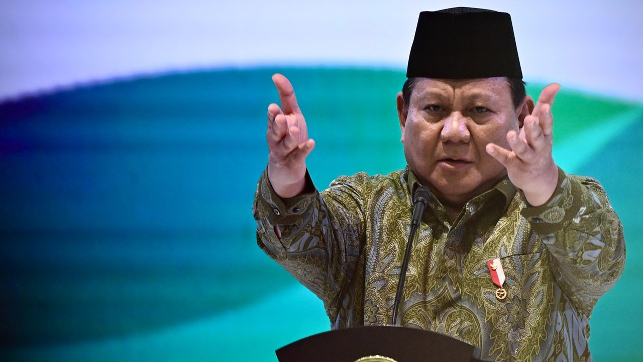 Presiden Prabowo di Harlah NU