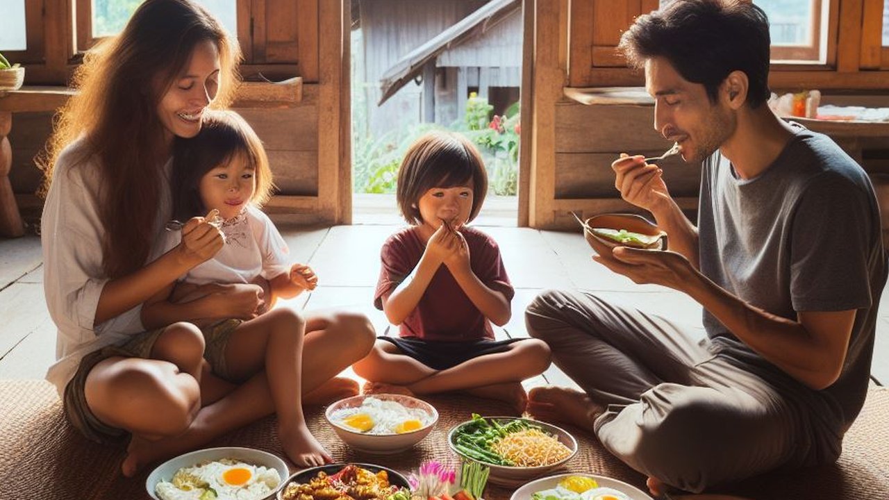 Ilustrasi Sarapan