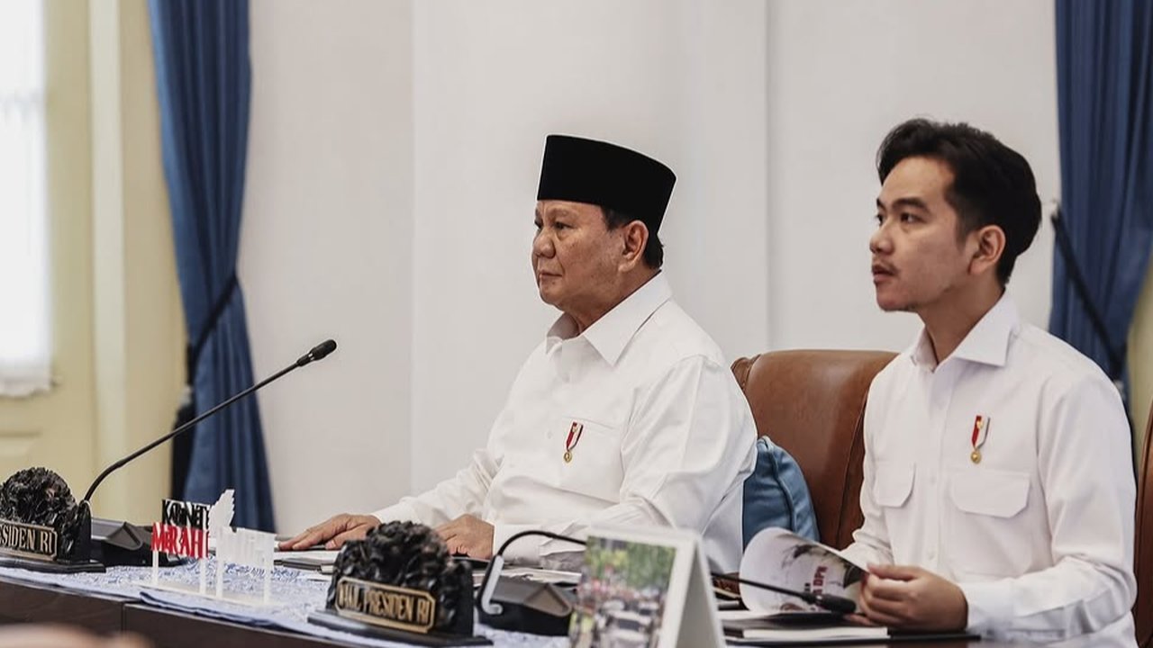 Presiden Prabowo dan Wapres Gibran