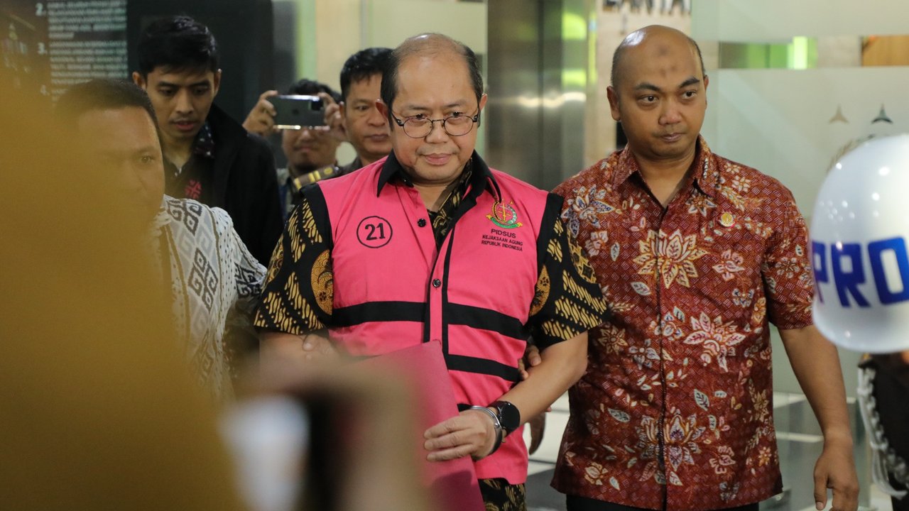 Direktur Jenderal Anggaran Kementerian Keuangan Isa Rachmatarwata dalam konferensi pers PMK Nomor 49 tahun 2023, Senin (23/5/2023).