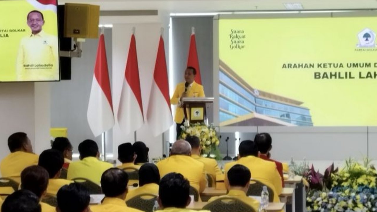 Bahlil di HUT MKGR