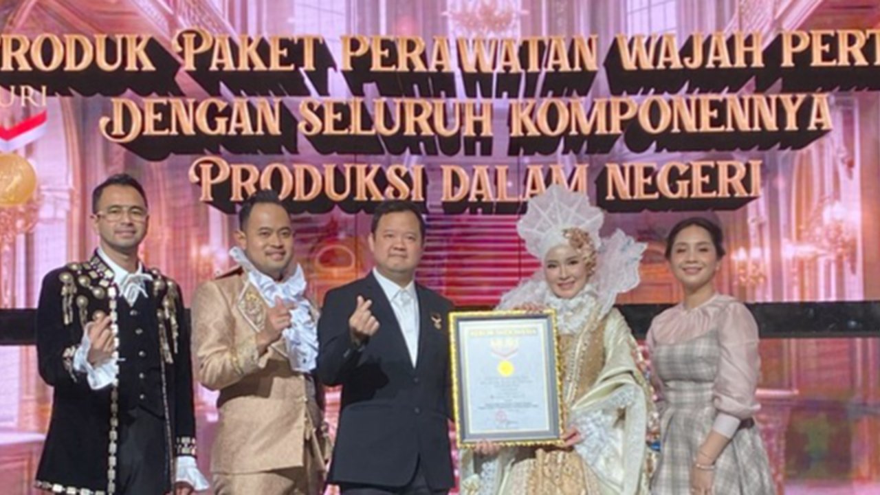 Raih Rekor MURI, Gilang Juragan 99 dan Shandy Purnamasari Dorong Tumbuhnya Industri Kecantikan Dalam Negeri
