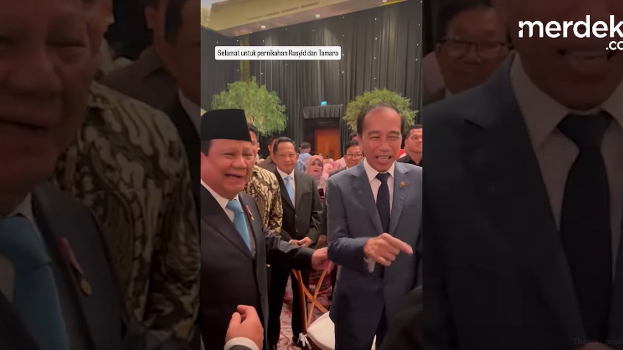 Pertemuan Tiga Presiden, Seru Prabowo Terbahak Dengar Jokowi Bahas 'Cawe-Cawe'