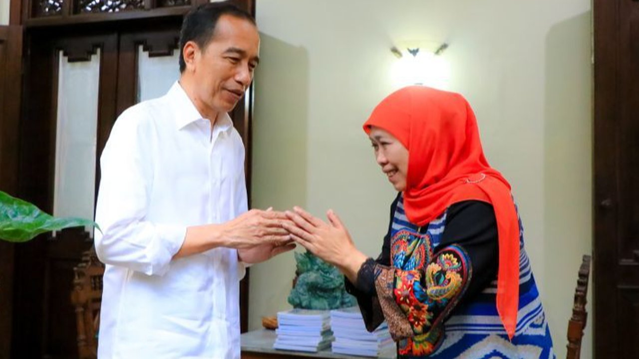 Khofifah Sowan ke Jokowi Usai Retret Kepala Daerah