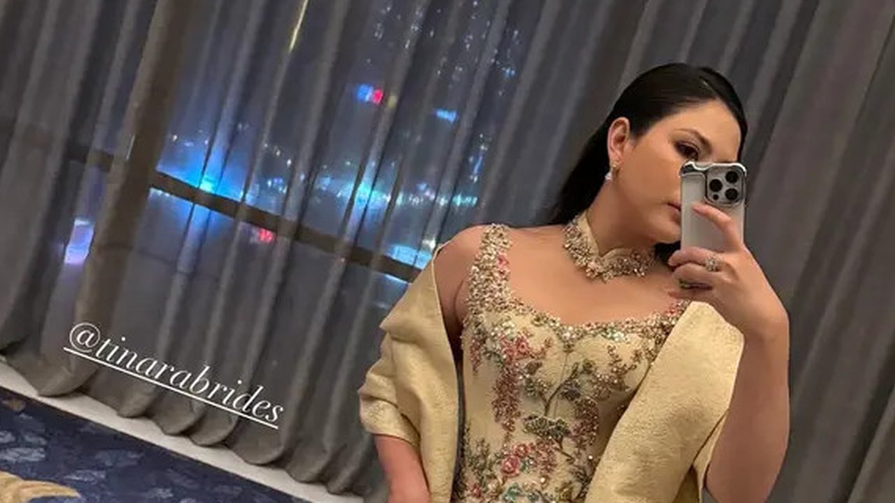 Jessica Mila tampil glamor bak putri kerajaan dengan wajah chubby (@jscmila)