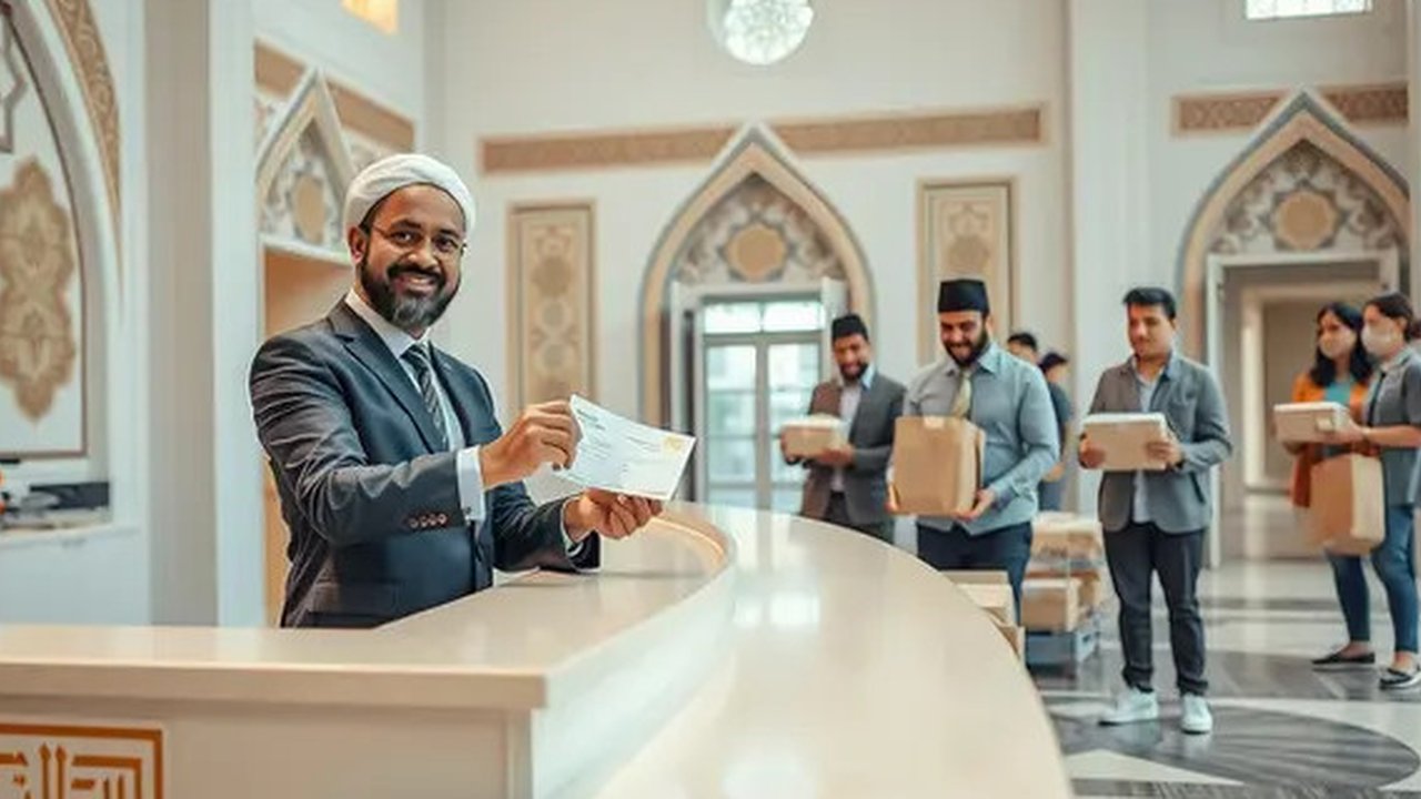 tujuan mengeluarkan zakat fitrah Ilustrasi dibuat AI