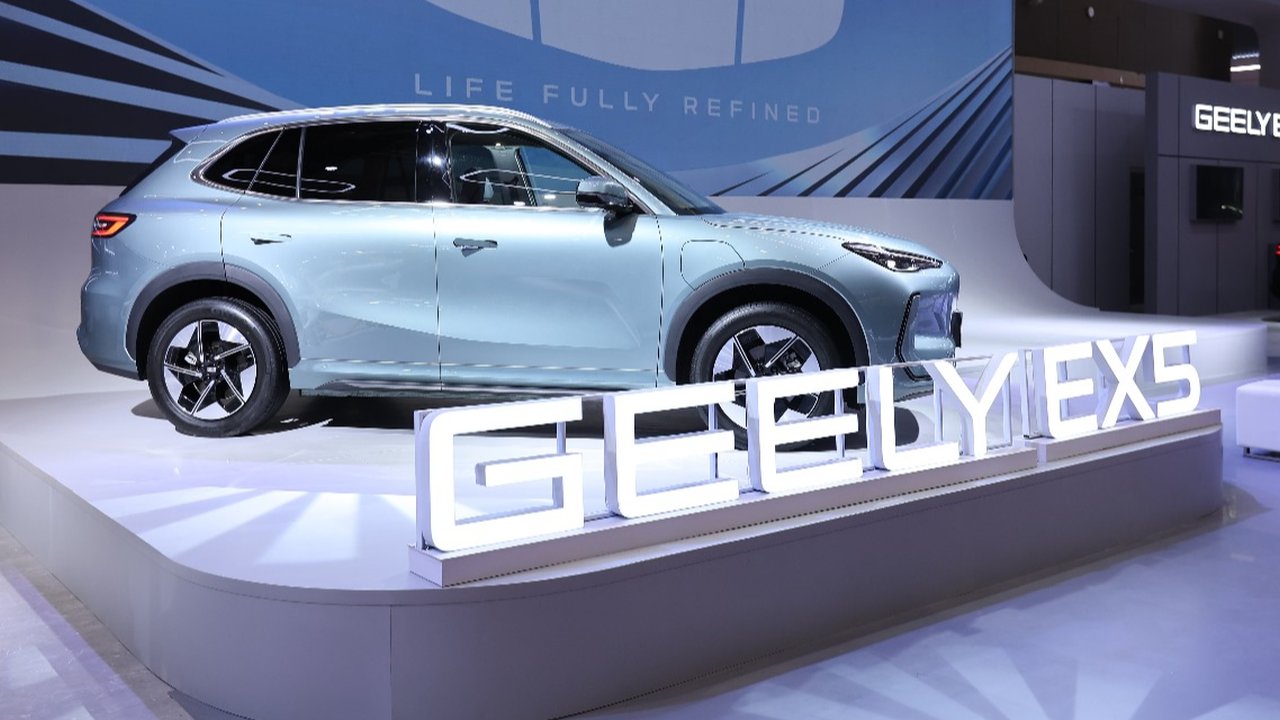 Geely EX5 di IIMS 2025.
