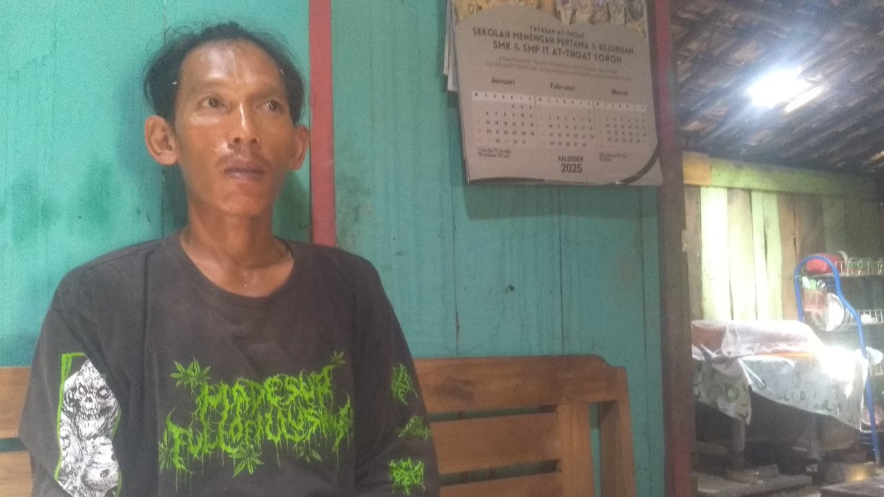 Pencari bekicot korban salah tangkap bernama Kusyanto