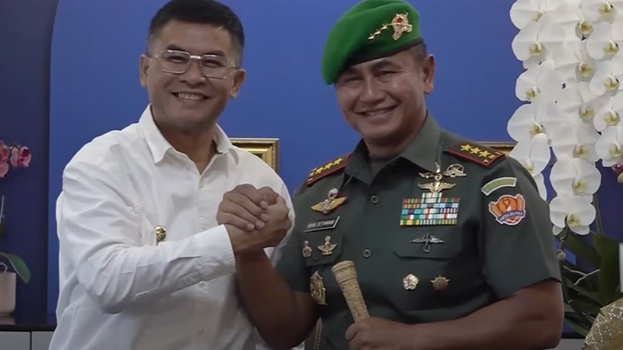 Merinding, Pesan Letjen Iwan Setiawan Kepada Wagub Erwan saat Sambangi Gedung Sate Bandung 'Semoga Amanah Untuk Warganya'