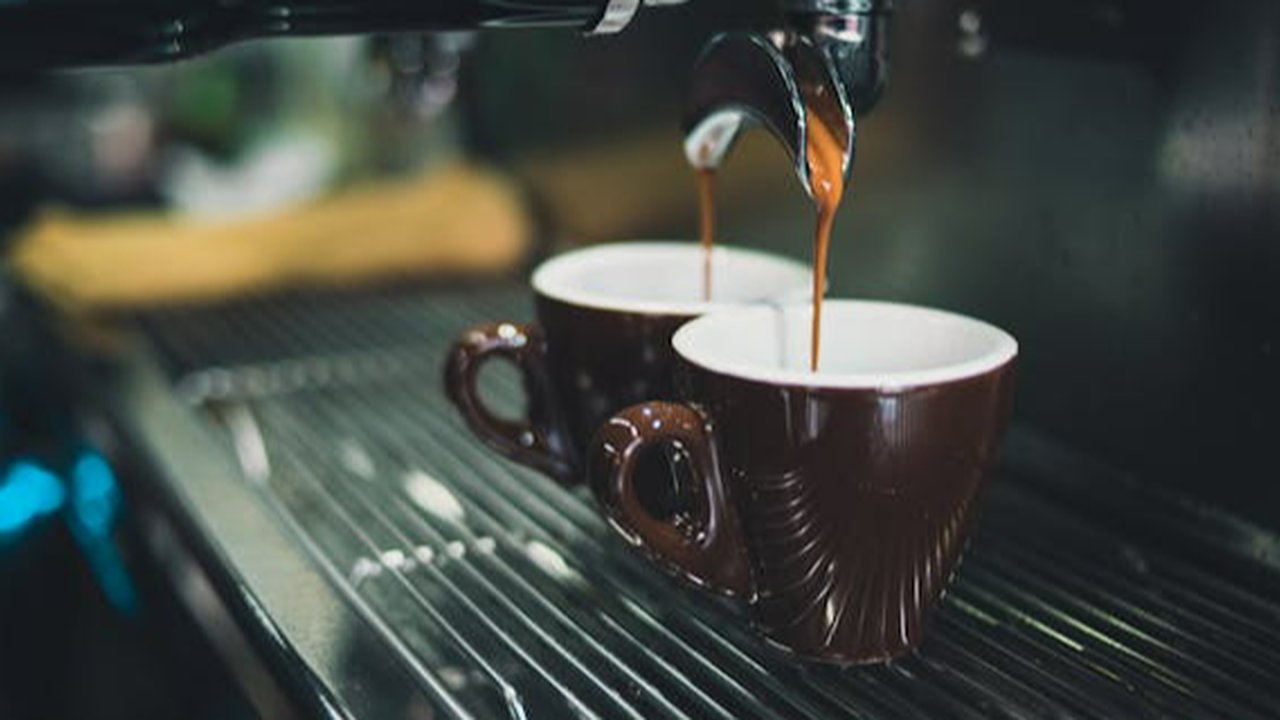 Ilustrasi Secangkir Latte