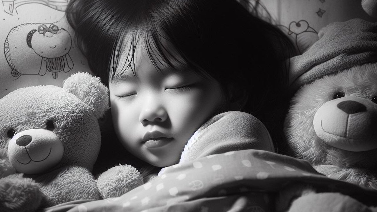 Ilustrasi Anak Tidur
