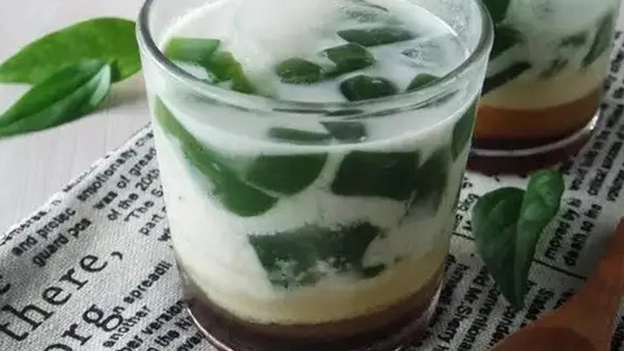 Es Cincau Hijau Gula Merah Homemade (Dok.Cookpad/@dtndy)