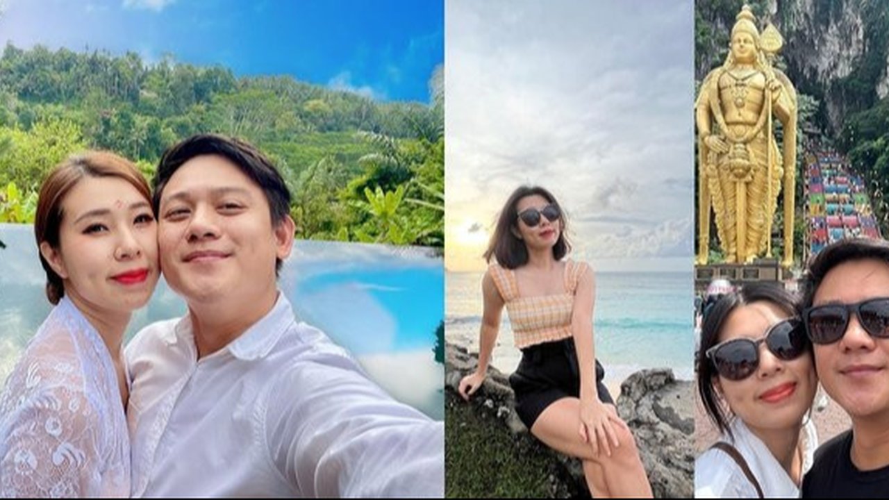 4 Potret Gaya Kompak Keluarga Bobon Santoso, Selalu Pakai Baju Couple di Berbagai Momen