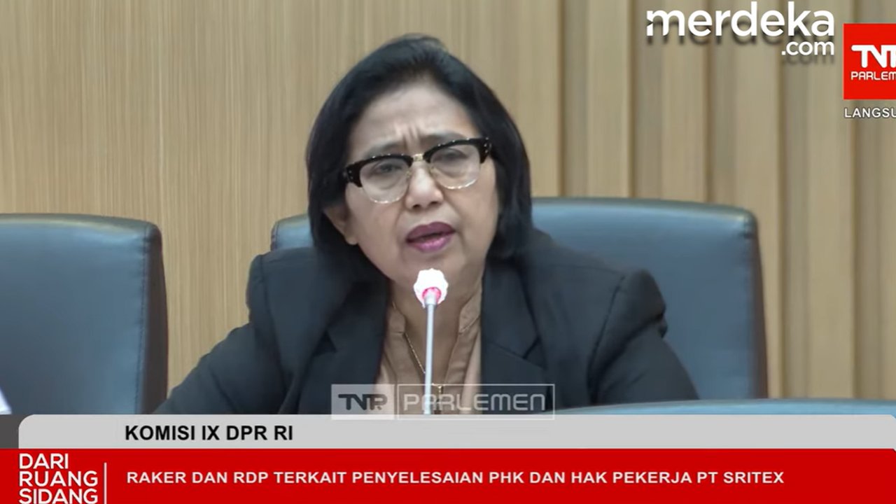 VIDEO: Marah Irma DPR Sikat Menaker & Sritex Imbas PHK Karyawan: Giliran Rugi Minta Bantuan Negara!