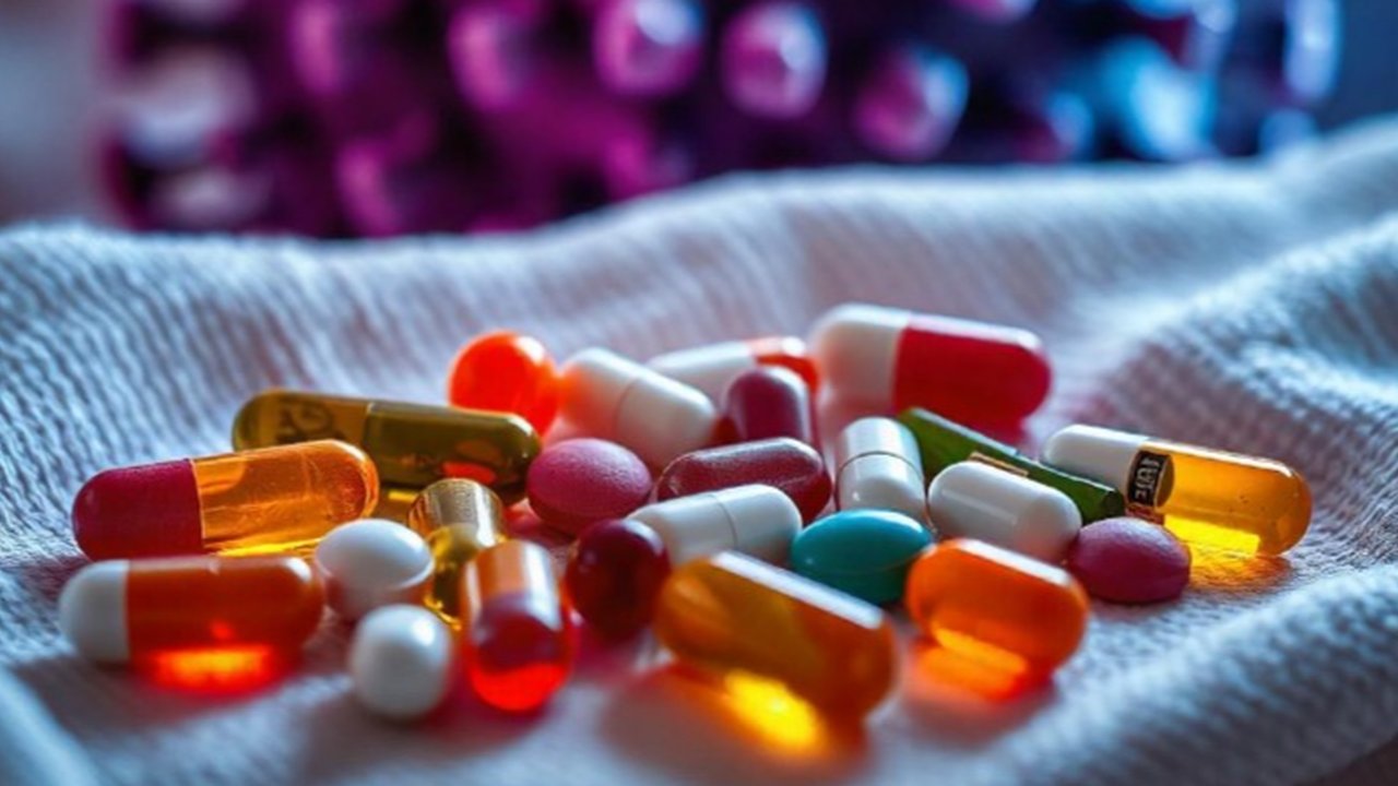 Ilustrasi obat untuk penyakit kanker