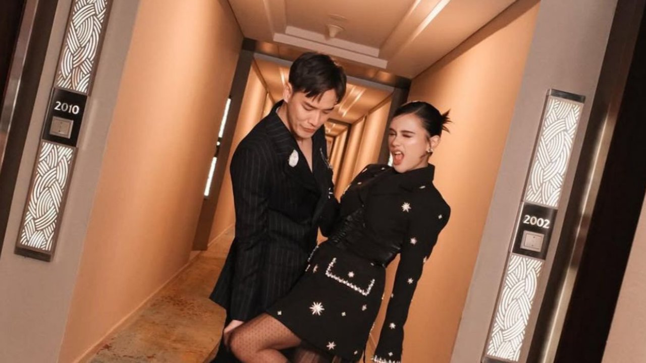 5 Potret Audi Marissa dan Anthony Xie Tampil Serasi dalam Outfit Hitam, Elegan dan Penuh Chemistry