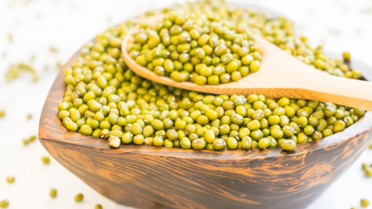 Ilustrasi kacang hijau.