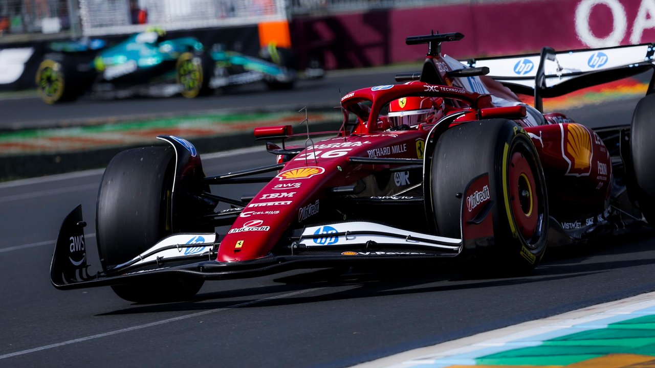 Charles Leclerc Scuderia Ferrari HP Australia GP 2025