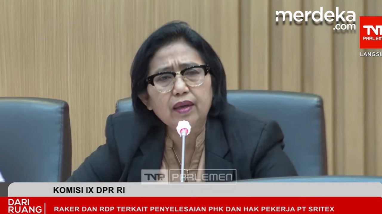 VIDEO: TARIK URAT! Irma Suryani DPR Bentak Marahi Menteri Cuma Diam Soal PHK Sritex