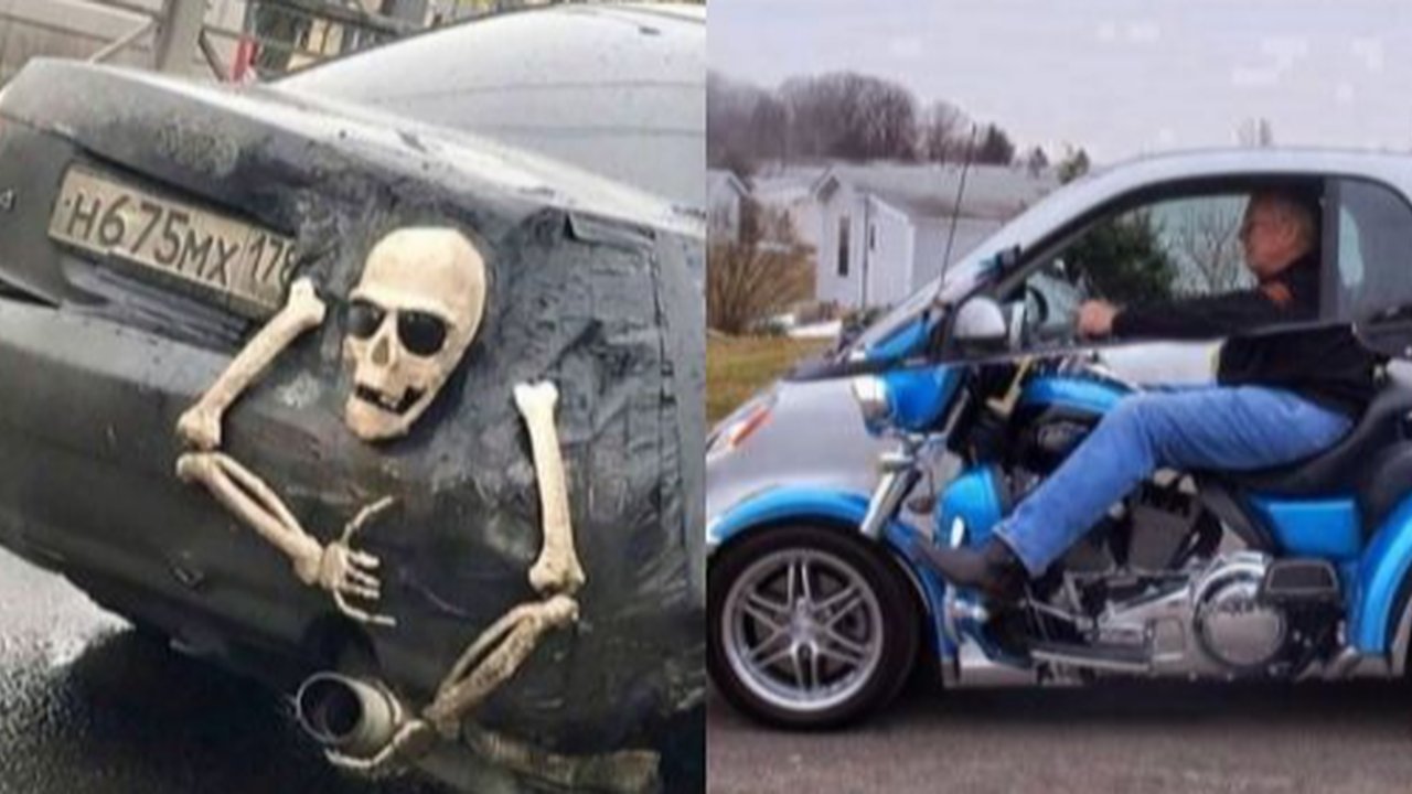 10 Modifikasi Mobil yang Paling Kocak, Tertarik Meniru?