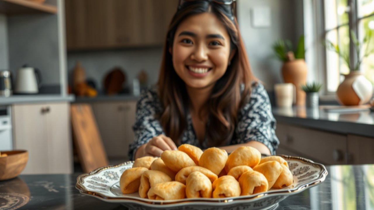 resep akar kelapa renyah dan gurih
