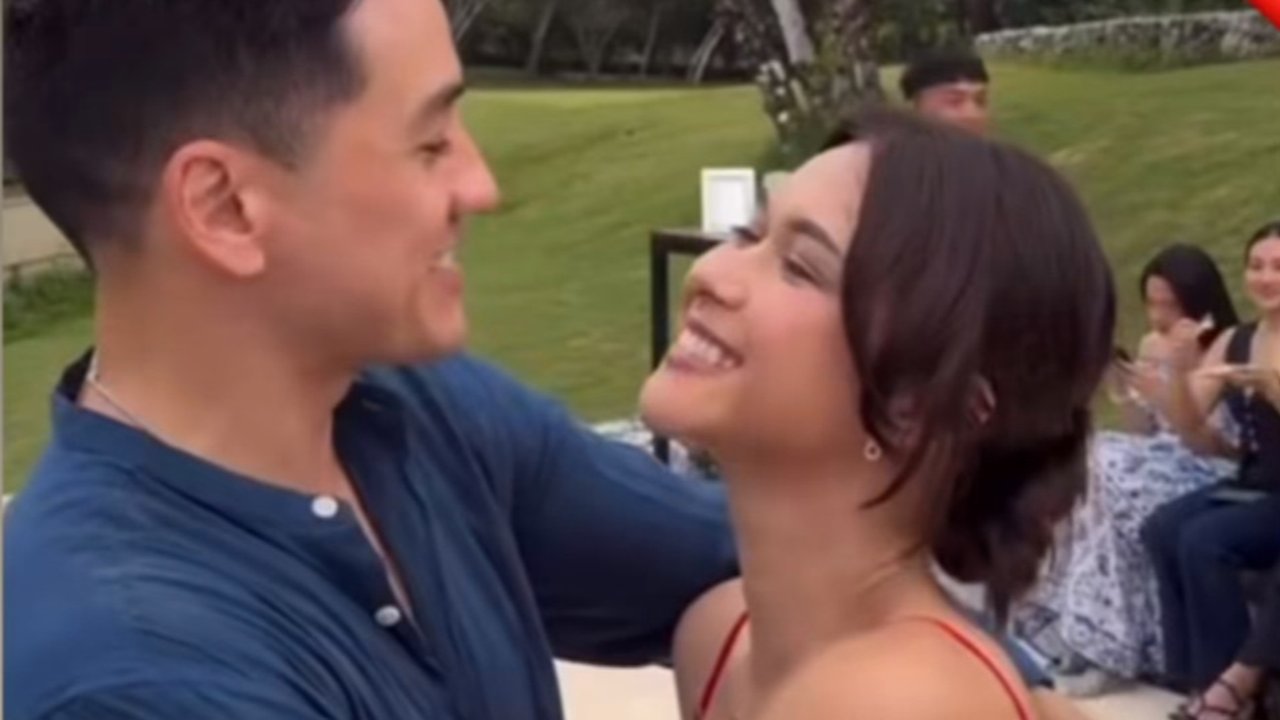 Kejutan Ulang Tahun ke-40 Untuk Nana Mirdad dari Andrew White Super Romantis, Putra Ganteng Datang dari Australia