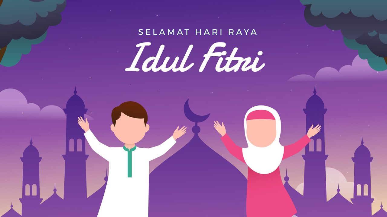 Ilustrasi Idul Fitri. Idulfitri, Lebaran. (Image by Freepik).