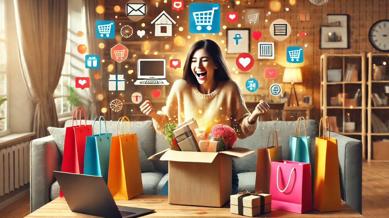 Ilustrasi belanja online