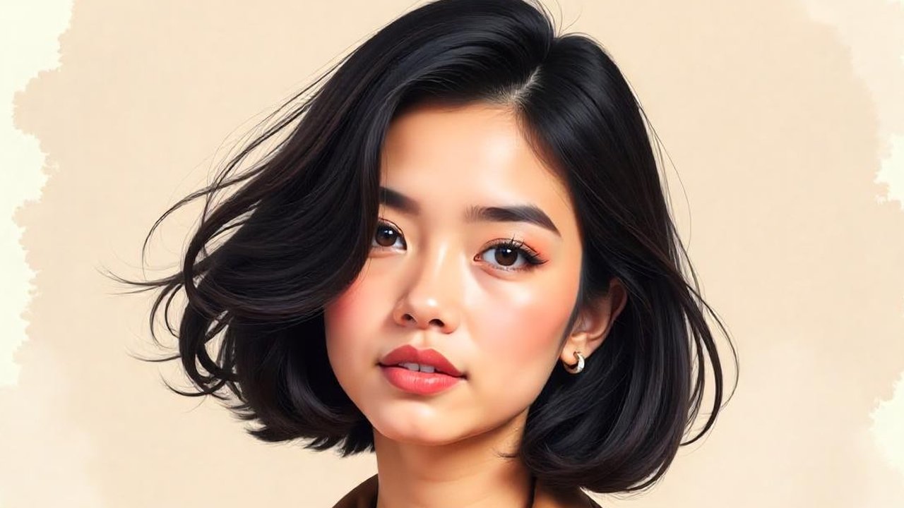 Gaya Rambut Pendek Wanita Parisian Bob