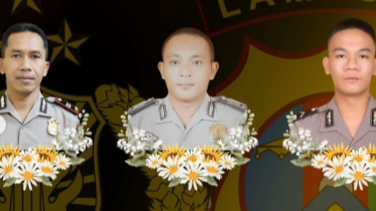 Jenderal Anak Eks Kapolri Berduka Tiga Polisi Gugur Ditembak
