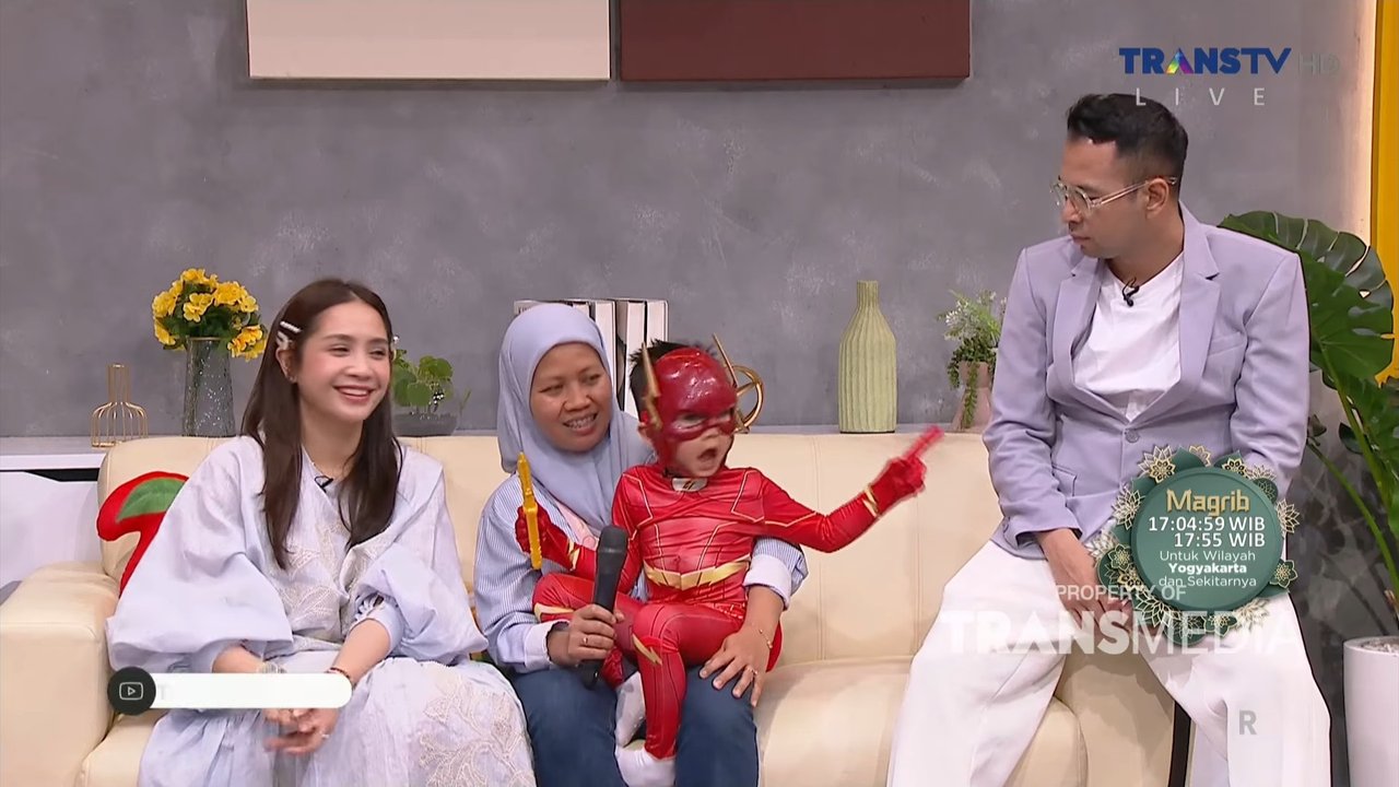 Celetukan Polos Rayyanza Larang Sus Rini Mudik ke Garut Pas Lebaran: Papa Aja yang Pulang Kampung