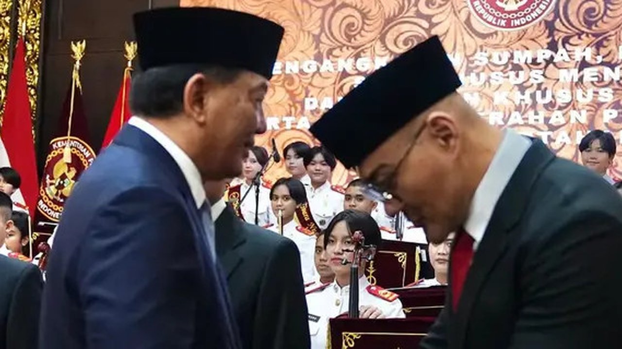 Potret Deddy Corbuzier Dilantik Stafsus Menhan RI (Sumber: Instagram/dc.kemhan)