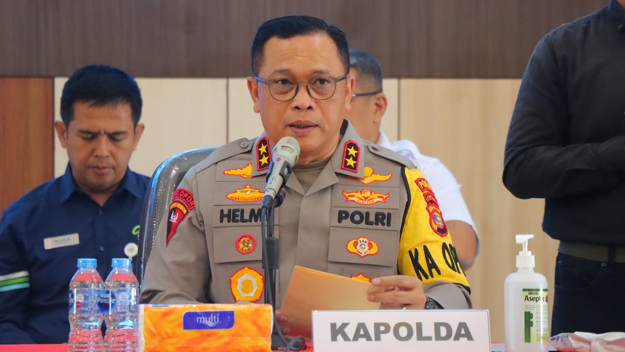 Kapolda Lampung, Irjen Pol Helmy Santika