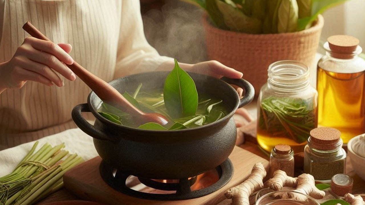 Merebus Jahe, Salam dan Sereh