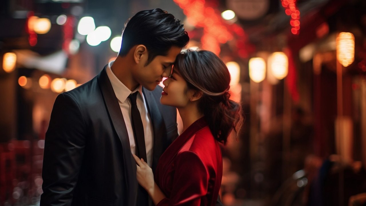 Ilustrasi Pasangan Romantis