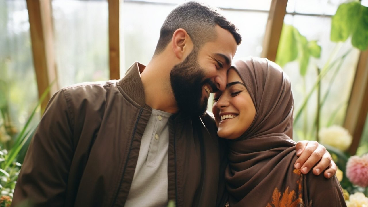 Pasangan Muslim Romantis